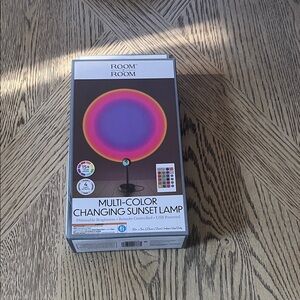 Multi-Color Changing Sunset Lamp